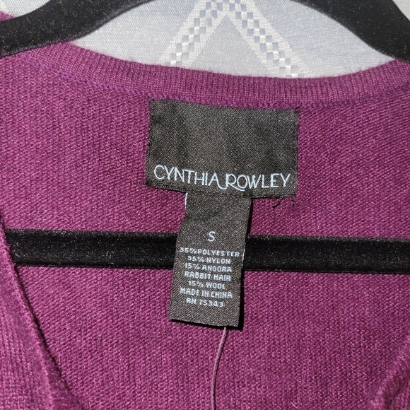 CYNTHIA Rowley button-down sweater - Picture 3 of 5